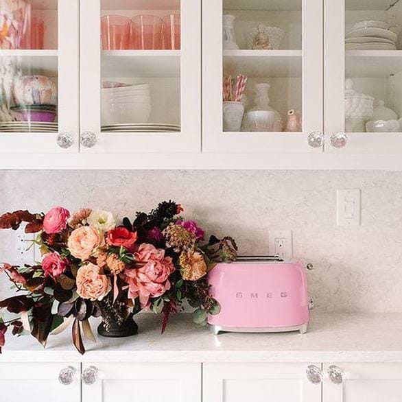 Фото - Тостер Smeg TSF01PKEU