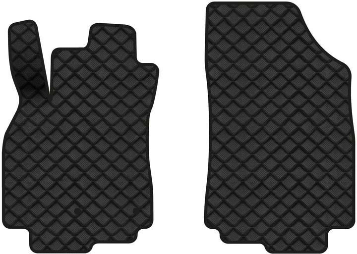 Килимки з екошкіри в салон авто передні EVAtech для Megane (III) MT Renault 2008-2016 3 покоління Combi EU RT1632AVV2RN2BBB