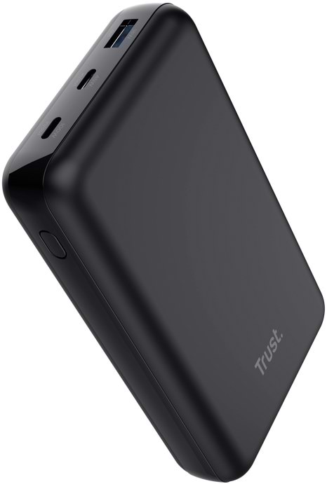 Фото - Батарея мобильная Trust Laro Power bank 100W 20000mAh black (25240)