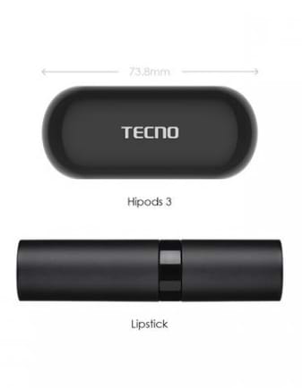 Фото - Наушники вкладыши беспроводные TWS Tecno Hipods H3 Black
