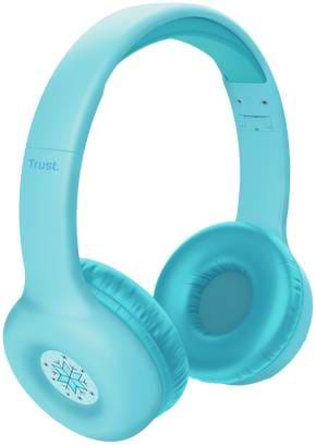 Фото - Наушники накладные беспроводные Trust Nouna Kids, Wireless, Mic, Blue (25275)