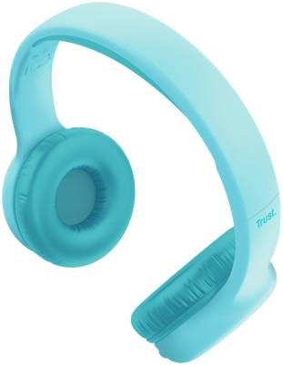 Фото - Наушники накладные беспроводные Trust Nouna Kids, Wireless, Mic, Blue (25275)