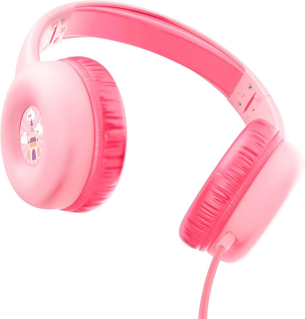 Фото - Наушники накладные проводные Trust Nouna Headphones mini-jack, Mic Pink (25277)