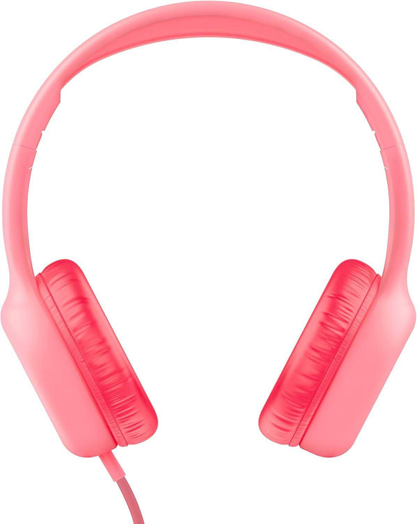 Фото - Наушники накладные проводные Trust Nouna Headphones mini-jack, Mic Pink (25277)