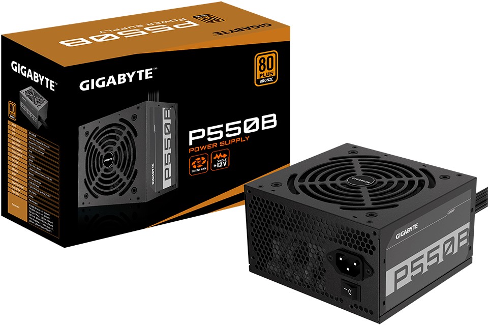 Фото - Блок живлення для ПК Gigabyte GP-P550B