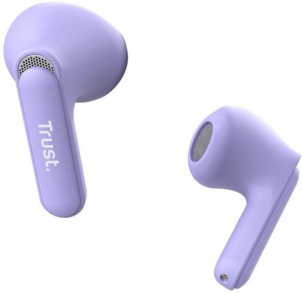 Фото - Наушники вкладыши беспроводные TWS Trust Yavi Earphones BT 5.3 Violet (25299_TRUST)