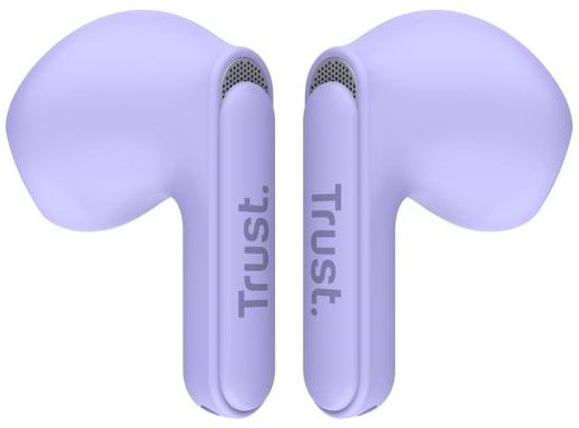 Фото - Наушники вкладыши беспроводные TWS Trust Yavi Earphones BT 5.3 Violet (25299_TRUST)