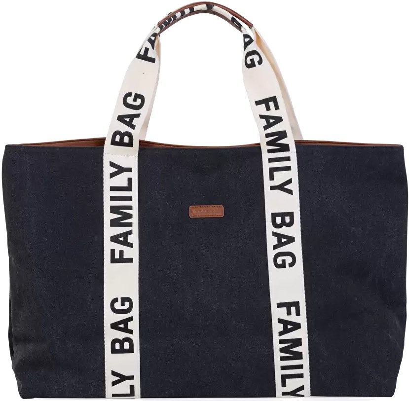Сумка для родителей Childhome Family bag - Canvas Black (CWFBSCBL)