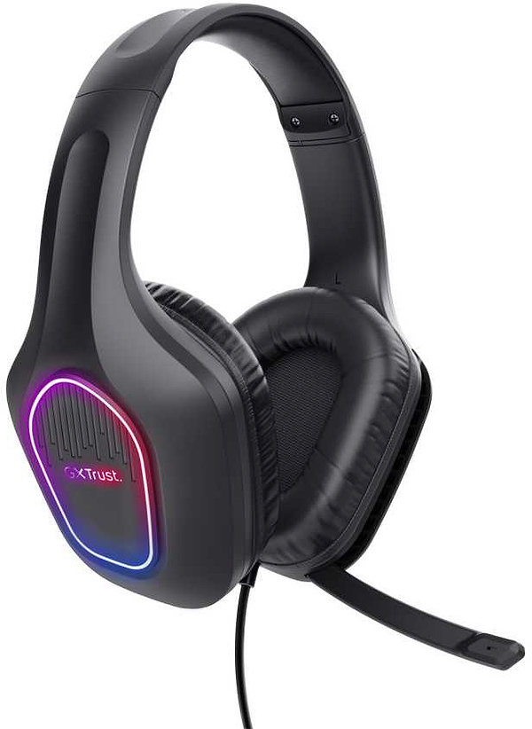 Фото - Гарнитура проводная игровая Trust GXT 416 Zirox LED Headset Black (25331)