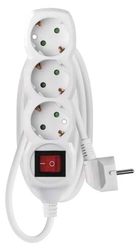 Фото - Мережевий фільтр EMOS P1321, 3 розетки, 1,5 м. Фото - Мережевий фільтр EMOS P1321, 3 розетки, 1,5 м.