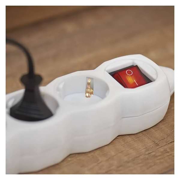 Фото - Мережевий фільтр EMOS P1321, 3 розетки, 1,5 м.