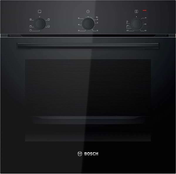 Фото - Комплект техніки Bosch Духова шафа + Варильна поверхня Bosch HBF011BA1T + PKE611BA2E