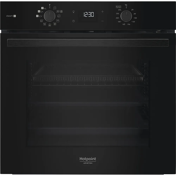 Фото - Духовой шкаф + варочная панель индукционная Hotpoint-Ariston HAO3K78PSUFB + HB4860BNE