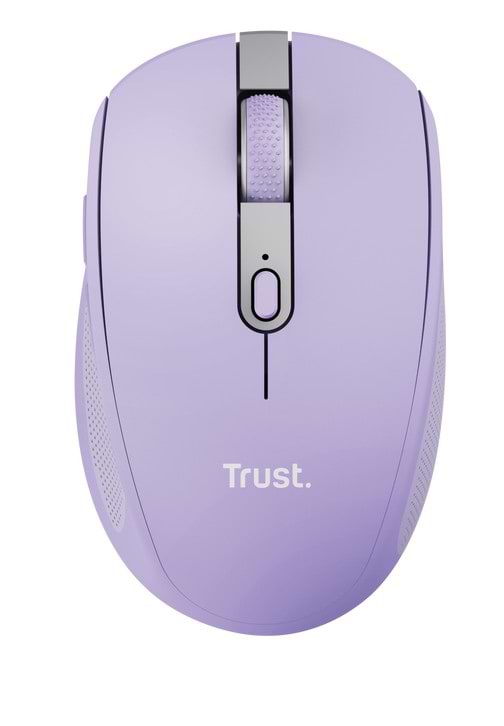 Мышь беспроводная Trust Ozaa Wireless Mouse Purple (25384) - Фото 1