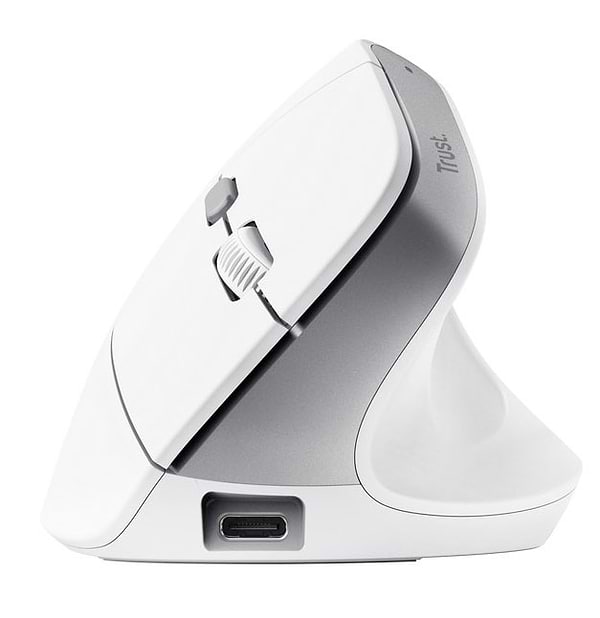 Фото - Мышь беспроводная Trust Bayo II Ergonomic White (25398)