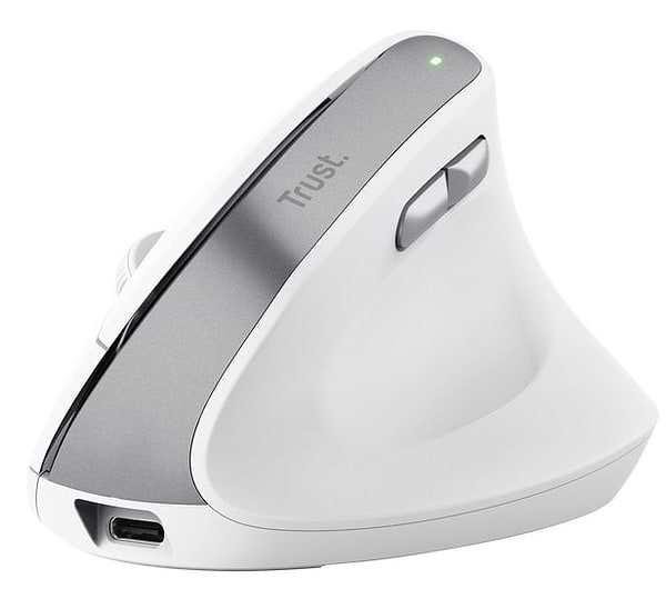Фото - Мышь беспроводная Trust Bayo II Ergonomic White (25398)