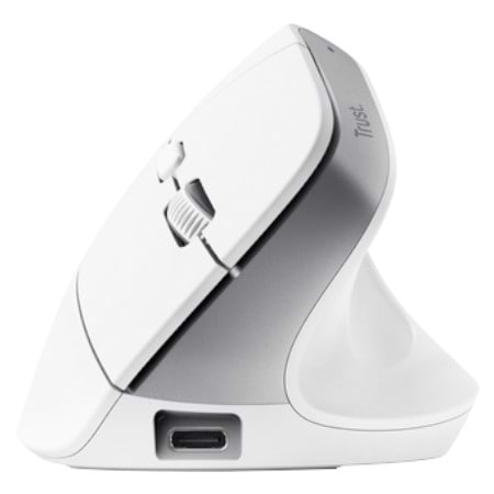 Фото - Мышь беспроводная Trust Bayo+ Multidevice Ergonomic White (25399)