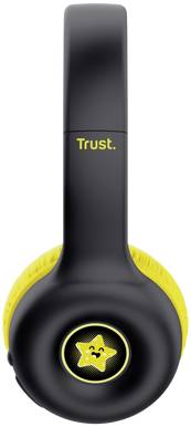Фото - Наушники накладные беспроводные Trust Nouna Kids, Wireless, Mic, Black (25405)