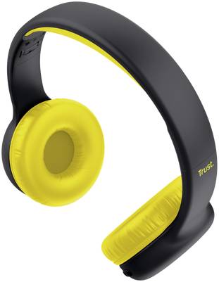 Фото - Наушники накладные беспроводные Trust Nouna Kids, Wireless, Mic, Black (25405)