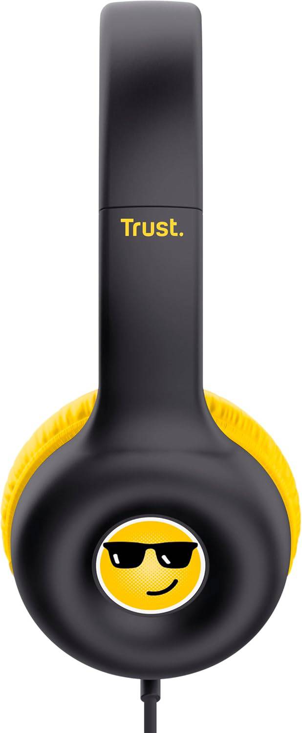 Фото - Наушники накладные проводные Trust Nouna Headphones mini-jack, Mic Black (25406)