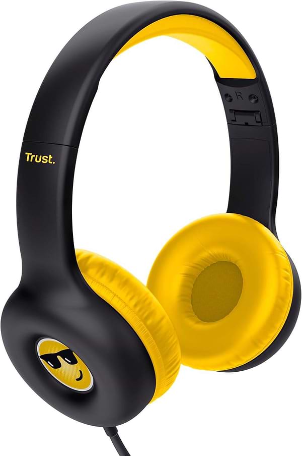 Фото - Наушники накладные проводные Trust Nouna Headphones mini-jack, Mic Black (25406)