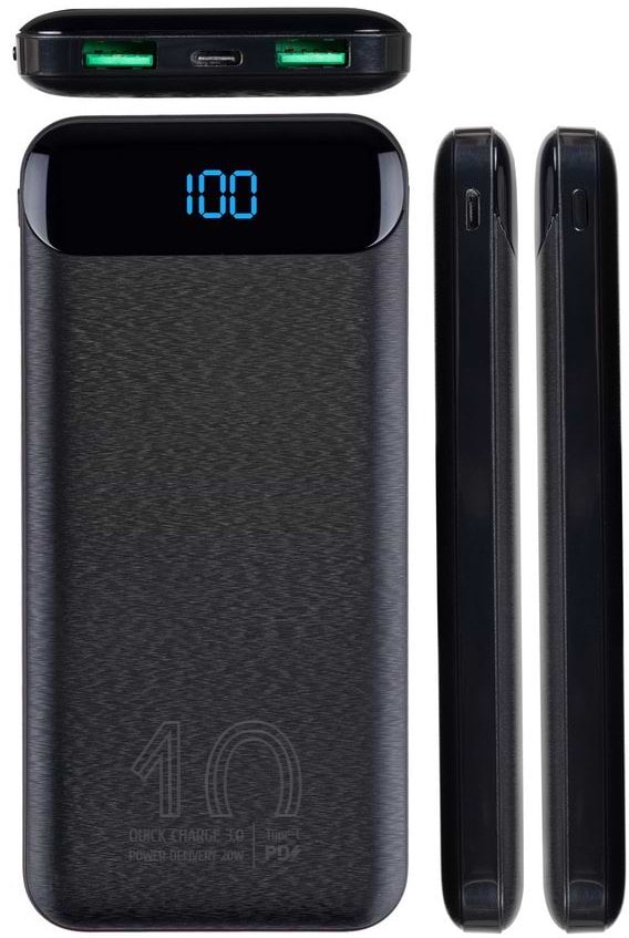 Фото - Уценка - Батарея мобильная RIVACASE Rivapower 10000 mAh Black (VA2540)