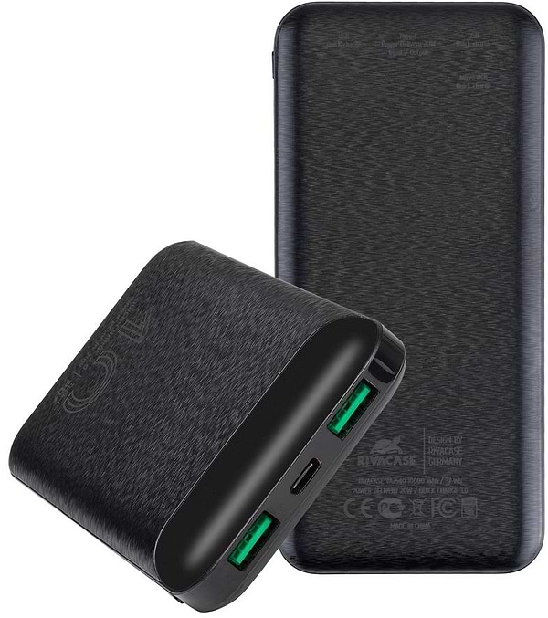Фото - Уценка - Батарея мобильная RIVACASE Rivapower 10000 mAh Black (VA2540)