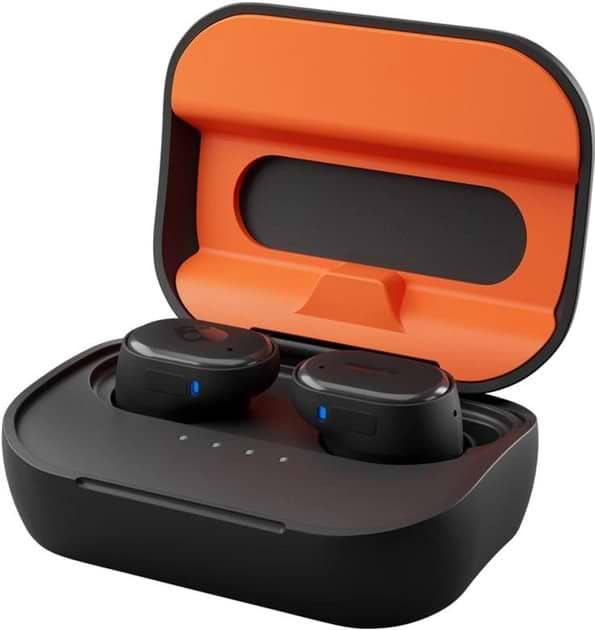 Фото - Навушники вкладиші бездротові TWS Skullcandy Grind Fuel TW True Black/Orange (S2GFW-P740)