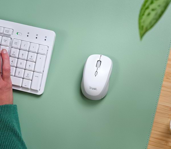 Фото - Мышь беспроводная Trust Yvi+Compact Multi-Device Wireless (25454)