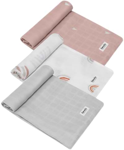 Набор пеленок Lionelo Rainbow Bamboo Box Multicolor