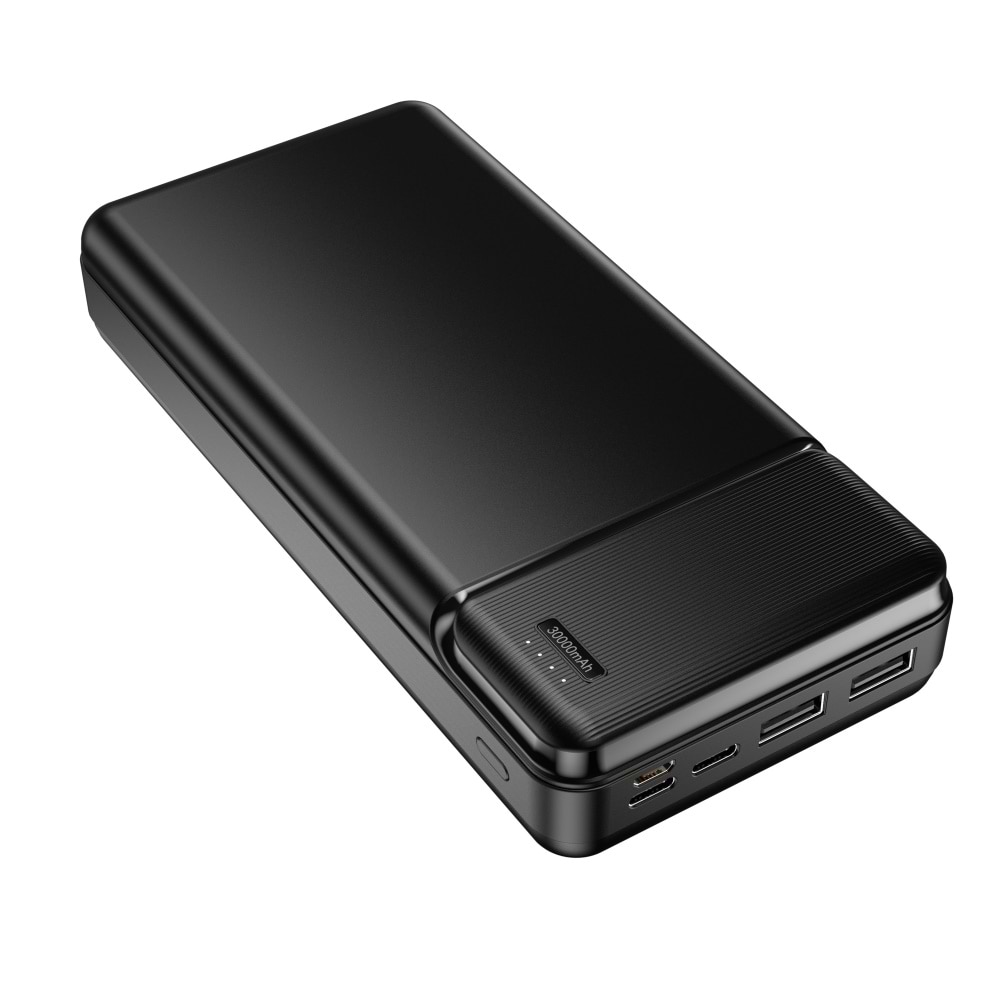 Батарея мобильная Maxlife Power bank MXPB-01 30000 mAh Black