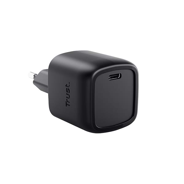 Фото - Мережевий зарядний пристрій Trust Maxo 30Вт, GaN, USB-C, PD/PPS Black (25519)