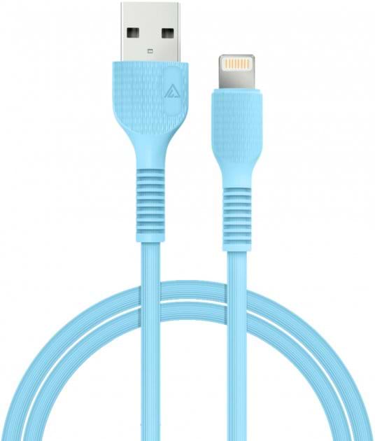 Кабель ACCLAB USB to Lightning 1,2m  Blue (AL-CBCOLOR-L1BL)