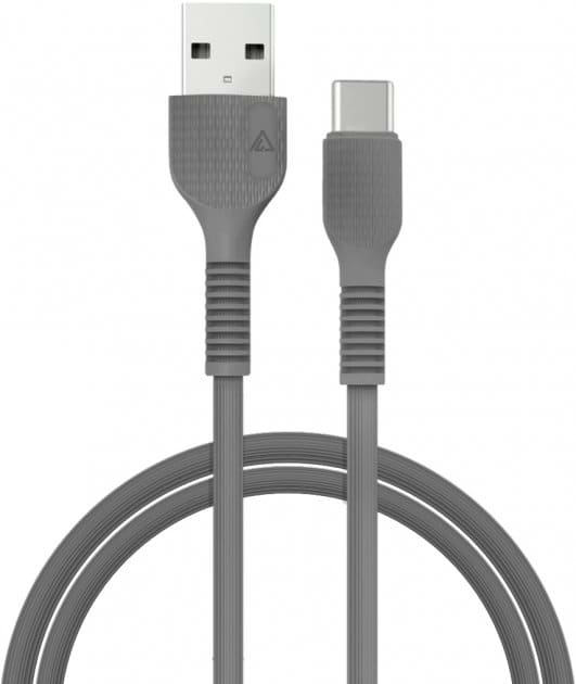 Фото - Кабель ACCLAB USB to Type-C 1,2m  Black (AL-CBCOLOR-T1BK)