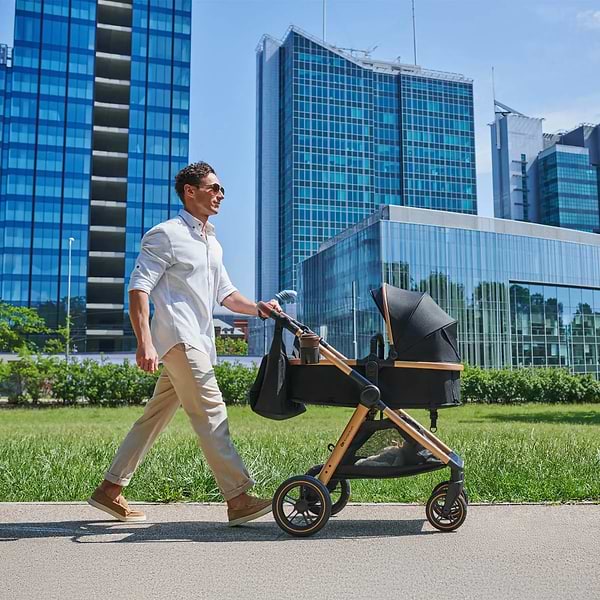 Фото - Коляска универсальная 2 в 1 Kinderkraft Esme Black (KSESME00BLK2000)