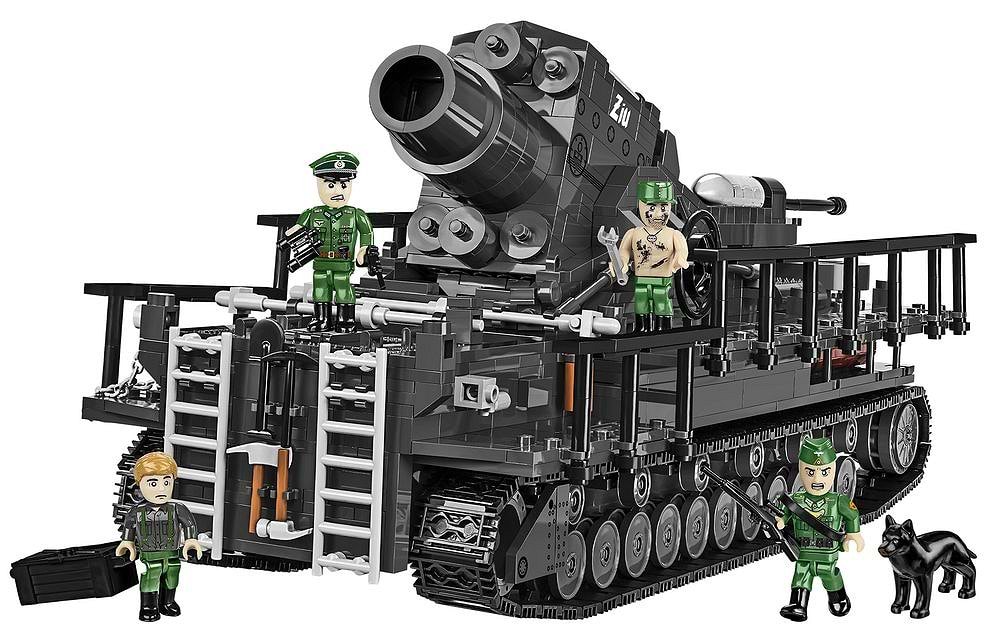 Пластиковий конструктор Cobi Самохідна мортира Карл 1:28 1574 деталей (COBI-2560)