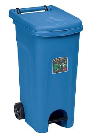 Фото - Бак для сміття з педаллю Stefanplast Eco System 80 л (25602)