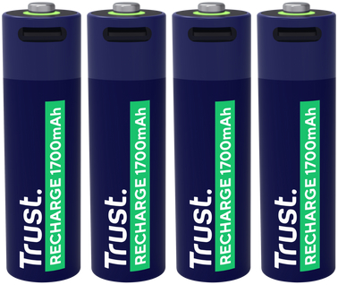 Аккумулятор тип AA Trust AA 400 мАг (25631)