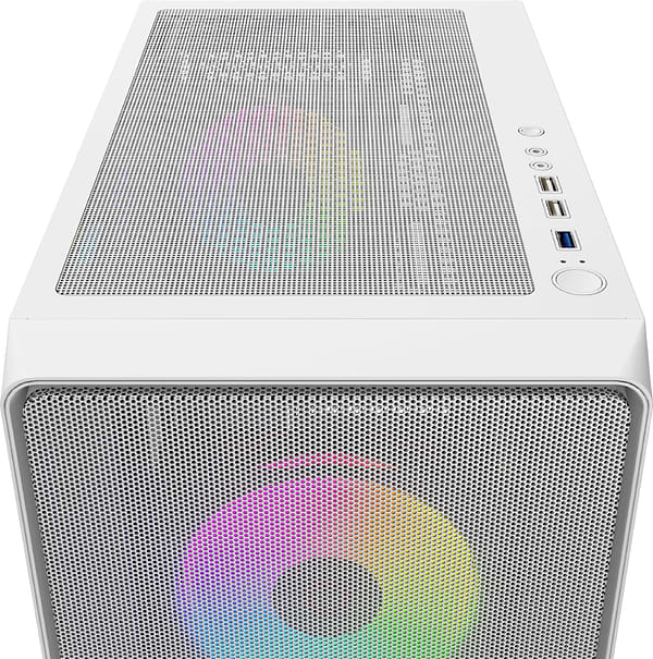 Фото - Корпус OCYPUS ATX W/O PSU GAMMA C60 WH ARGB (GAMMA-C60-WHG400XX-GL)