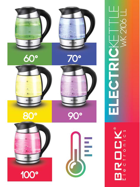 Фото - Електричний чайник BROCK WK 2106 LL