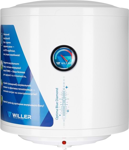 Водонагрівач Willer EV30DR Optima - Фото 1