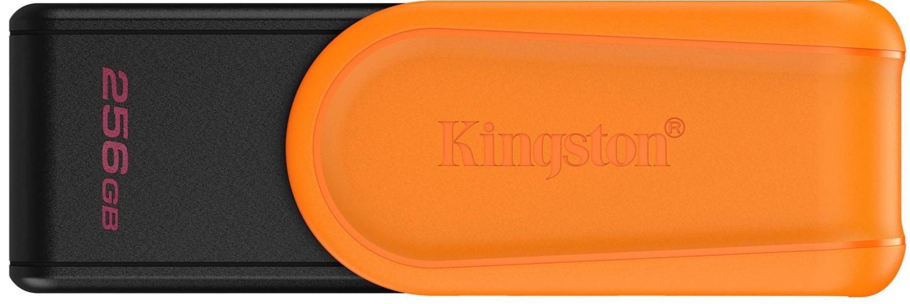 Флеш USB Kingston DataTraveler Exodia S 256 ГБ Black + Orange (DTXS/256GB) - Фото 1
