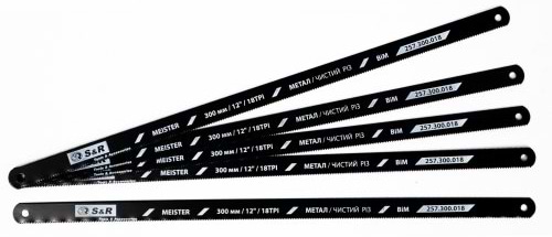 Фото - Полотно S&R Meister 300 мм 18 TPI 5 шт. (257300018)