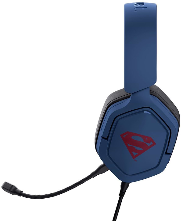 Фото - Гарнітура дротова ігрова Trust GXT492SM Carus Superman edition (25739)