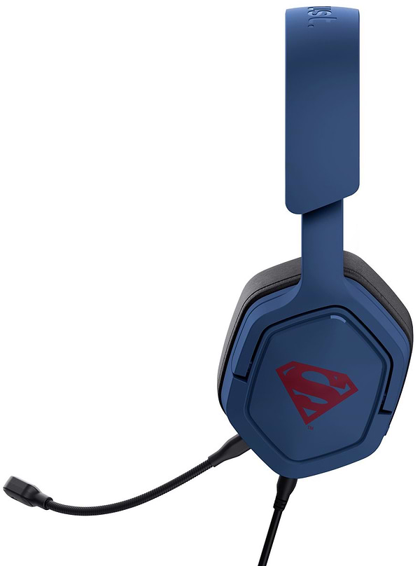 Фото - Гарнітура дротова ігрова Trust GXT492SM Carus Superman edition (25739)