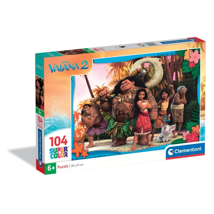 Пазли (5-7 років) Clementoni Пригоди дівчинки в океаніі 104 ел. (25786)