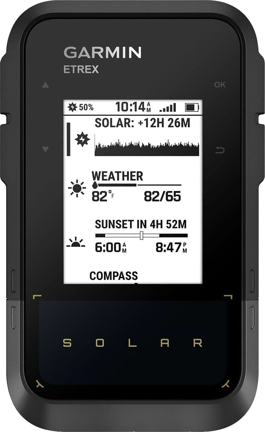 Портативний GPS Garmin eTrex Solar (010-02782-00)