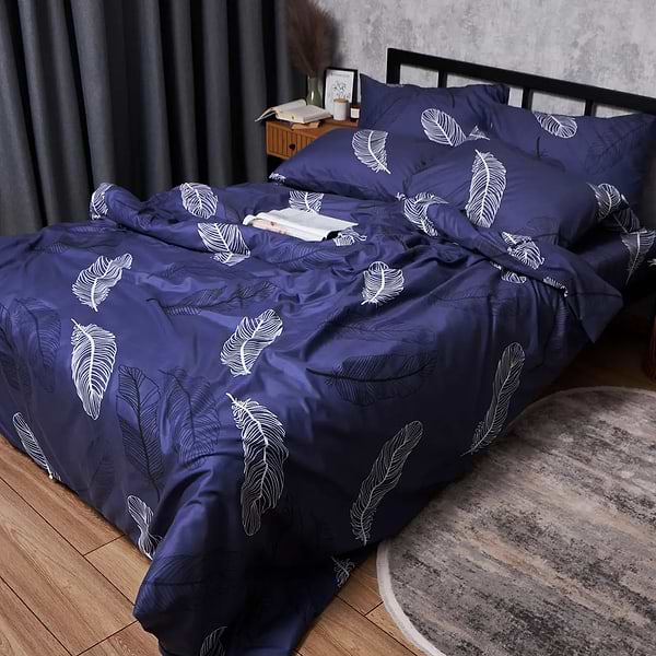 Фото - Підковдра двоспальна євро Moon&Star Premium Night Feathers King Size 220x240 см (MS-870000884)