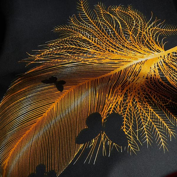 Фото - Пододеяльник двуспальный евро Moon&Star Premium Golden Flutter King Size 220x240 см (MS-870000864)