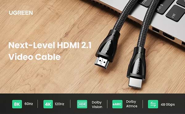 Фото - Кабель HDMI UGREEN HD140 HDMI 2m Black (80403)
